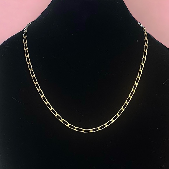 Vintage Jewelry - Vintage long link chain necklace